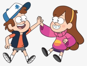 Though The Abandoned House By Tigerblack62 On Clipart - Dipper And Mabel Png