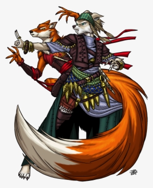 Kitsune Summoner By Prodigyduck - Kitsune Pathfinder