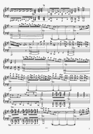 Piano Sonata No 1 'sounds From Abandoned Houses' Sheet - Sheet Music