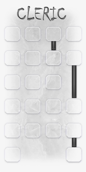 Cleric Skill Table - Portable Network Graphics