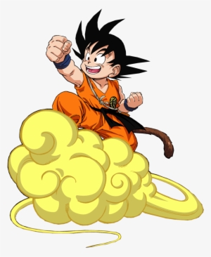 Dragon Ball Nimbus Cloud - Goku En Su Nube Voladora Png