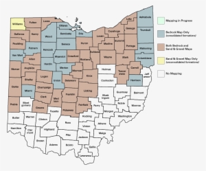 Potentiometric Surface Maps - Maps Of Surface And Bedrock In Ohio