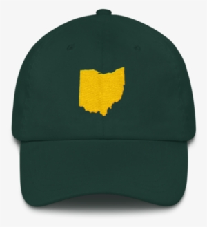 Ohio Solid White Shape Dad Hat - Hat