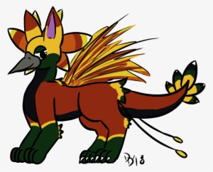 Greater Bird Of Paradise Fauxgryff Custom - Cartoon