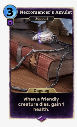 Necromancer's Amulet - Elder Scrolls Legends Dragonborn