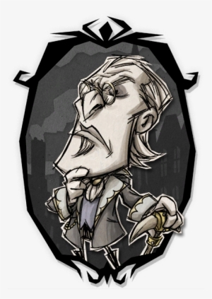 Maxwell Victorian Portrait - Don T Starve Victorian Skins