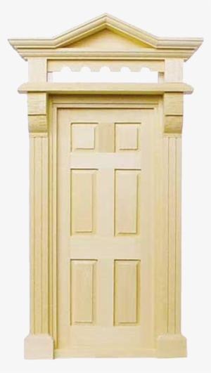 Victorian 6-panel Dollhouse Door - Houseworks, Ltd. H6013 Victorian Door 1/2 Scale - Houseworks