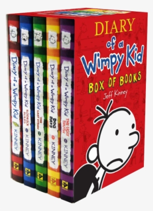 Sl1087 - Diary Of A Wimpy Kid Box Of Books