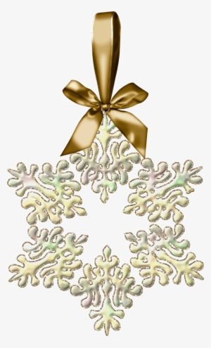 Estrellas De Navidad / Colgantes - Estrella De Navidad Dorada Png