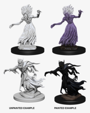 Wraith And Specter Wizkids Hd Mini - Nolzur's Marvelous Unpainted Miniatures Wraith &