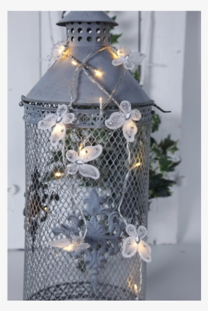 Light Chain Butterfly - String Lights Butterfly Garland White