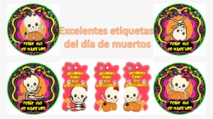 Agradecemos A Creaciones Malpik Por Dejarnos Compartir - Etiquetas Dia De Muertos