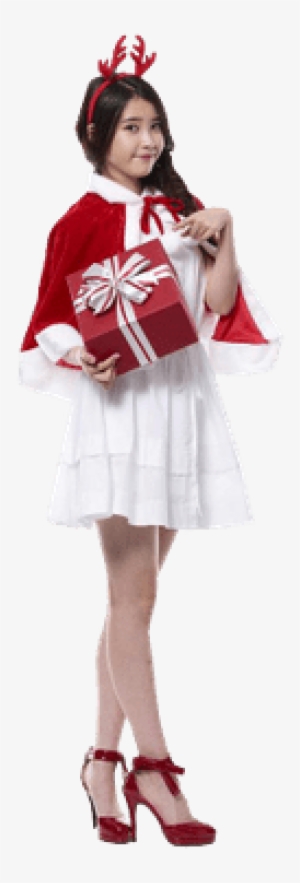 Iu Dressed For Christmas - Iu Christmas Png