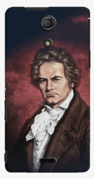 Ludwig Van Beethoven Closeup Case For Sony Xperia Zr - Iphone