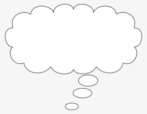 Free Stock Photos - Thought Bubble With Black Background