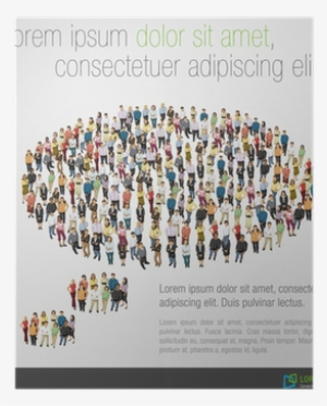 Thought Bubble Made Of People - Invitation To The Sociology Of International Law