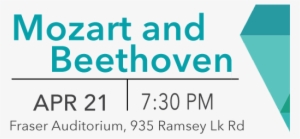 Mozart And Beethoven - Sudbury Symphony Orchestra