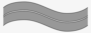 Graphic Road Solid Line Marking Traffic St - Carretera Dibujo Horizontal Png