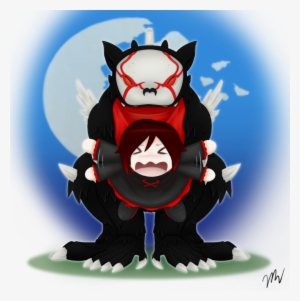 Fan Art'chibi Ruby And A Beowolf' - Deviantart Rwby Chibi Grimm