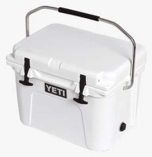 Yeti Roadie Cooler In White - Roadie 20 Cooler-white