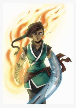 Inspired By This Red Lotus Korra Fanart - Cartoon