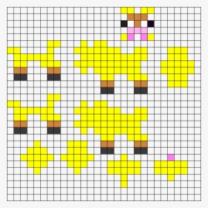 3d Minecraft Yellow Sheep Perler Bead Pattern - Perler Beads Patterns ...