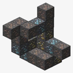 Mineral Vein - Minecraft, Minecraft Inspired, Diamond Ore, Minecraft
