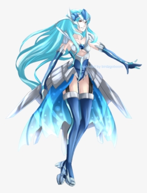 Dialga Gijinka - By Birdzgoboom - Dialga Gijinka Female