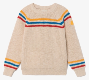 White Knitted Jumper - Bobo Choses Knitted Jumper
