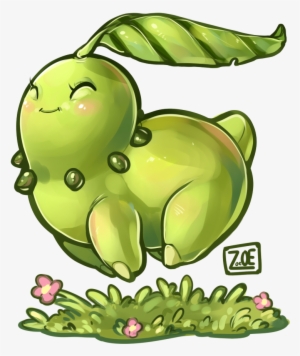 Pokeddexy Chikorita 500619558 - Chikorita Fan Art