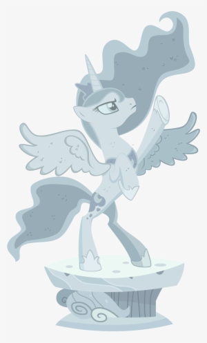Luna Statue By Sircxyrtyx-d4sg6ep - Mlp Luna Statue