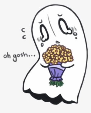 Heeeere Comes Napstablook - Napstablook Png