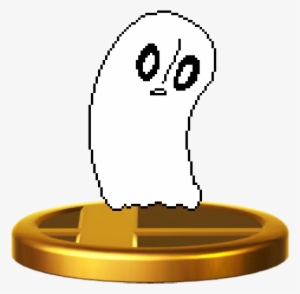 Napstablook - Ghost Tablet - Ipad 2nd, 3rd, 4th Gen (horizontal)