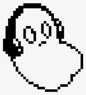 Ghost - Undertale - Undertale Napstablook Pixel - 670x470 PNG Download ...