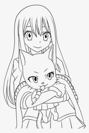 Little Lucy Fairy Tail Coloring Pages - Fairy Tail Coloring Pages Wendy