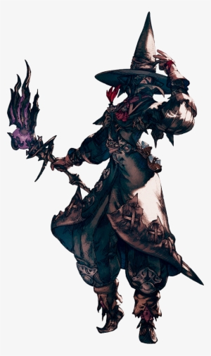Elezen Black Mage Xiv - Final Fantasy 14 Black Mage