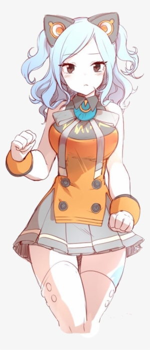 Juvia Lockster Transparent Png - Fairy Tail Juvia Cat