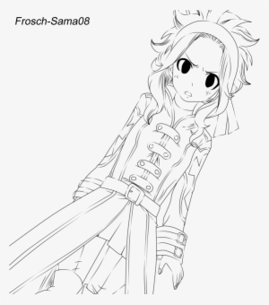 Fairy Tail Juvia Coloring Page - Levy Fairy Tail Lineart
