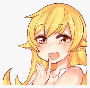 Shinobu Oshino Cute Transparent