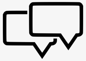 Two Chat Bubbles - Icon