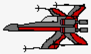 X-wing - Pixel Art X Wing