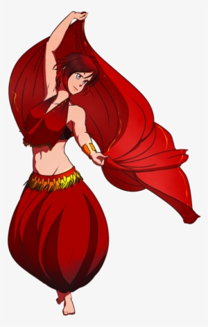 Rwby Yang Xiao Long Weiss Schnee Blake Belladonna Red - Rwby Ruby Belly Dancer