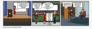 Historieta Del Reglamento Escolar - Cartoon