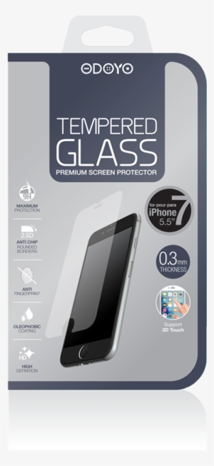 3mm Tempered Glass For Iphone 7, Iphone 7 - Odoyo Glass Screen Protector For Iphone 8