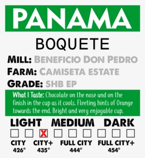 Boquete Camiseta Estate