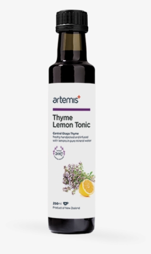 Thyme Lemon Tonic For Respiratory System Support - Artemis Thyme Lemon Tonic