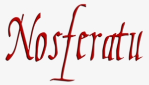 We Go Goth And Live Dark - Nosferatu Logo Png