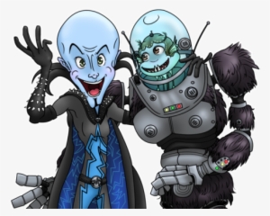 What Is Megamind So Happy About Who Knows [background - Cartoon