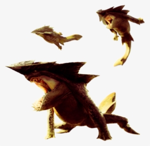 Tigerstripe Zamite By Chaoarren - Monster Hunter World Shark