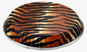 Remo Symmetry Skyndeep Conga Drumhead-tiger Stripe - Remo Symmetry Skyndeep Conga Drumhead - Tiger Stripe